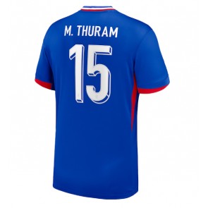 Francie Marcus Thuram #15 Domácí Dres ME 2024 Krátký Rukáv